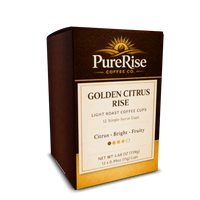Golden Citrus Rise Premium Light Roast Arabica Coffee 12oz
