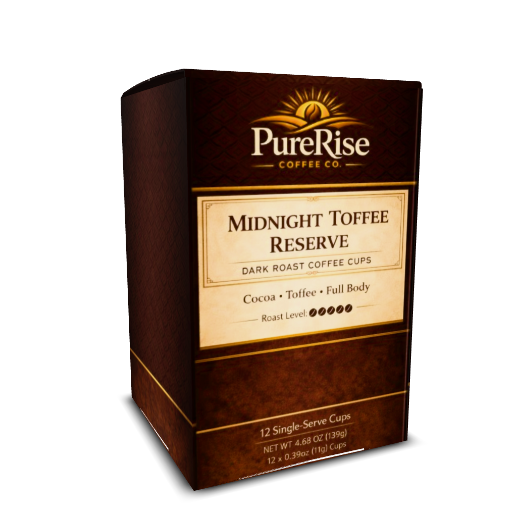 Midnight Toffee Reserve Premium Toffee Flavored Medium 12oz