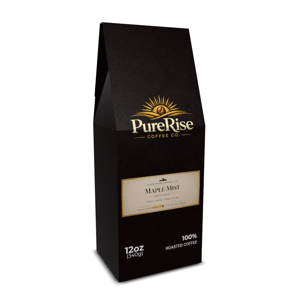Maple Mist Premium Medium Roast Maple Flavored Coffee 12oz